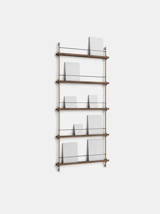 Magazine Shelving – MS.180.1 van MOEBE in Black – productfoto 4 van 10