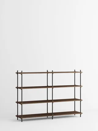 Shelving System – s.115.2.B by MOEBE in Smoked-Oak/Black – product photo 4 of 4