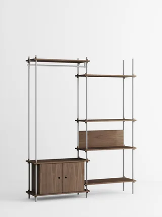 Shelving System – s.200.2.G van MOEBE in Black – productfoto 3 van 4