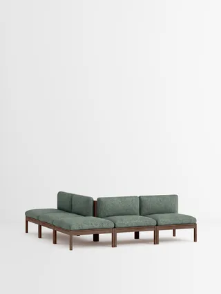 Mixed Combination C de MOEBE en Moss, Moss 0003, Smoked Oak – photo du produit 35 sur 35