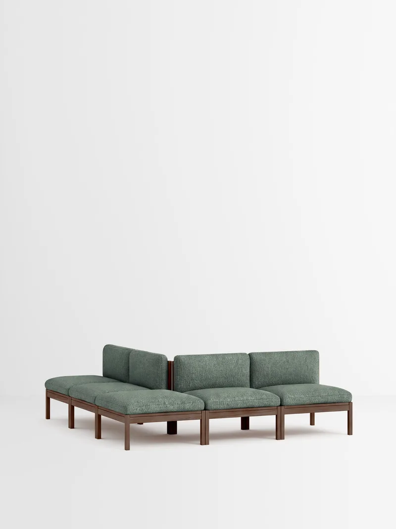 Mixed Combination C de MOEBE en Moss, Moss 0003, Smoked Oak – photo du produit 35 sur 35