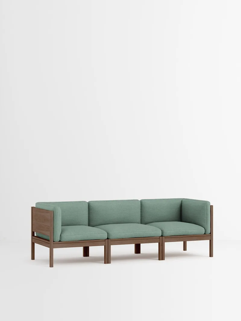 3 Seater Sofa with Sides von MOEBE in Re-Wool 2, Re-Wool 2 – 868, Smoked Oak – Produktfoto 35 von 35