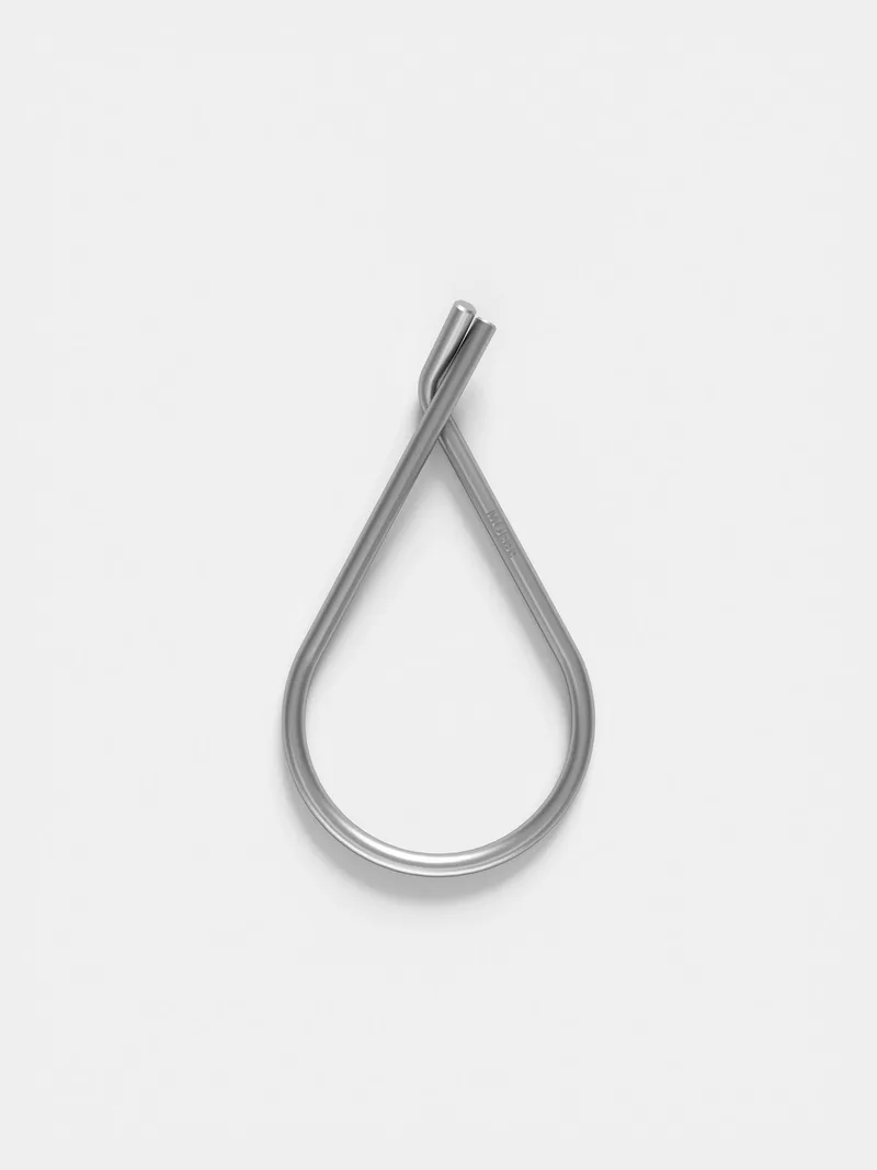 Key Ring by MOEBE in Stainless Steel – product photo