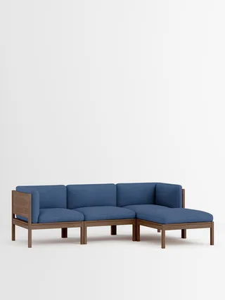 Modular Sofa by MOEBE in Re-Wool 2, Re-Wool 2 – 767, Smoked Oak – product photo 15 of 15