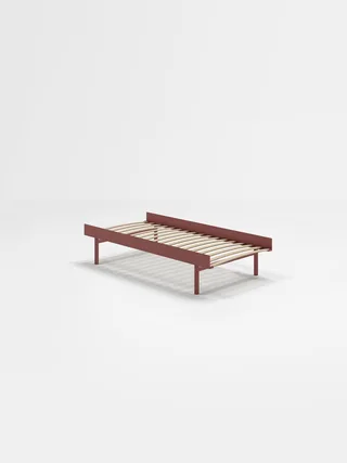 Bed 90 cm de MOEBE en Dusty Rose, High – None, 90 – photo du produit 25 sur 25