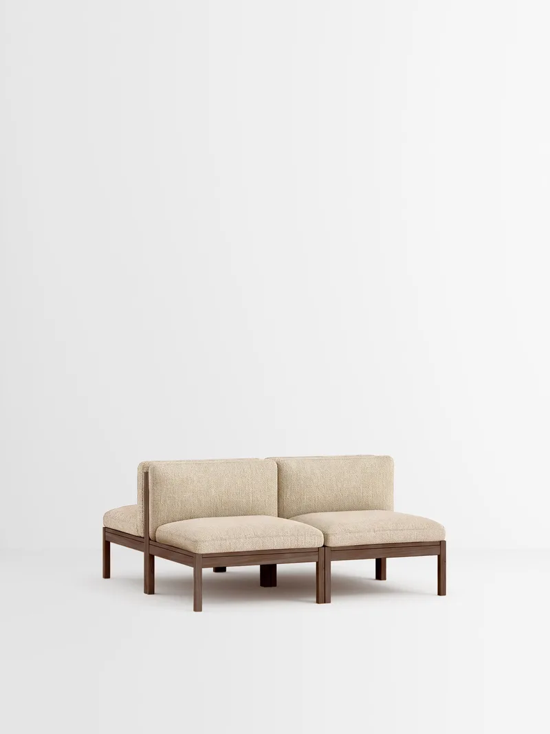 Mixed Combination A van MOEBE in Moss, Moss 0019, Smoked Oak – productfoto 34 van 34