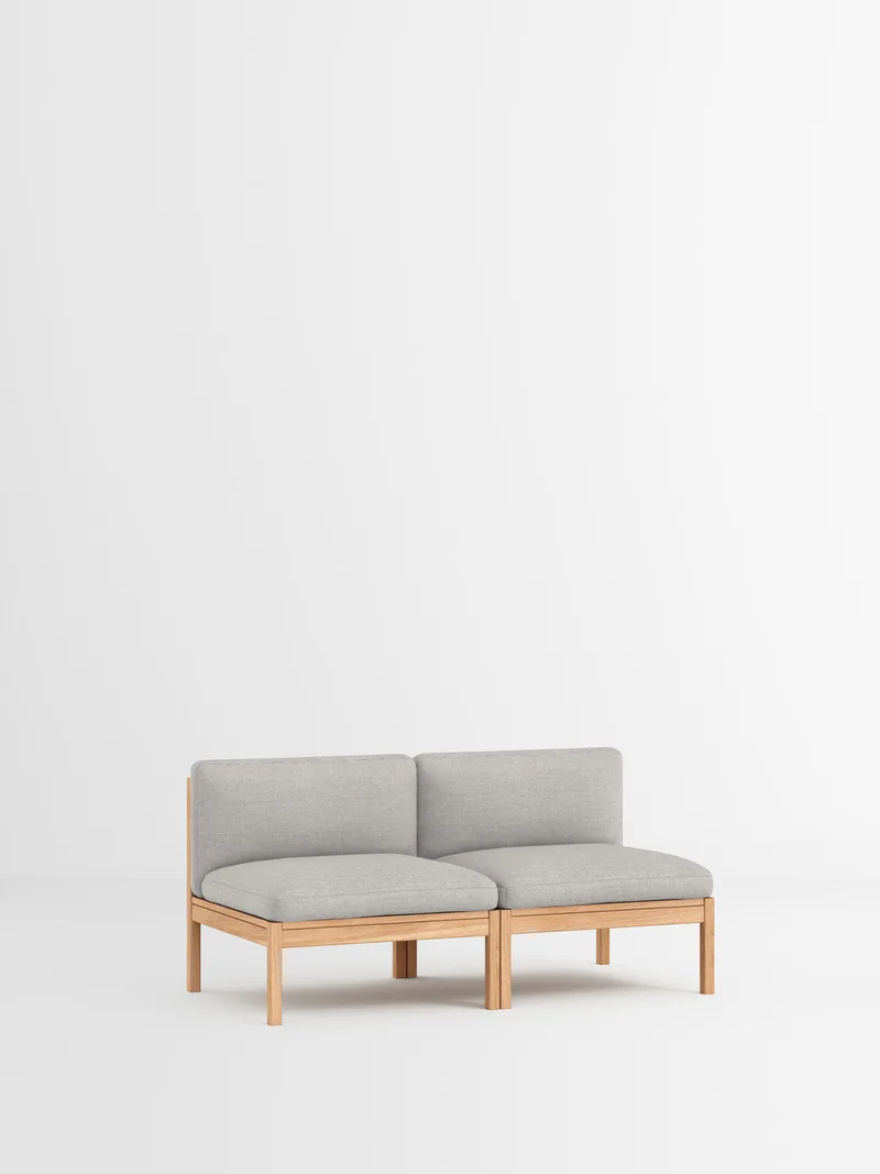 2 Seater Sofa von MOEBE in Autumn, Autumn 101, Oak – Produktfoto 10 von 34