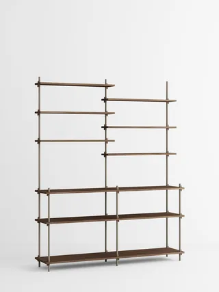 Shelving System – s.200.2.D by MOEBE in Smoked-Oak/Warm-Grey – product photo 4 of 4