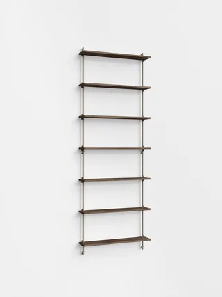 Wall Shelving – ws.230.1 von MOEBE in Smoked-Oak/Warm-Grey – Produktfoto 4 von 4