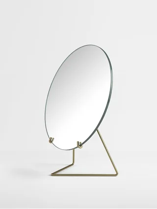 Standing Mirror de MOEBE en Ø20, Black – photo du produit 4 sur 4