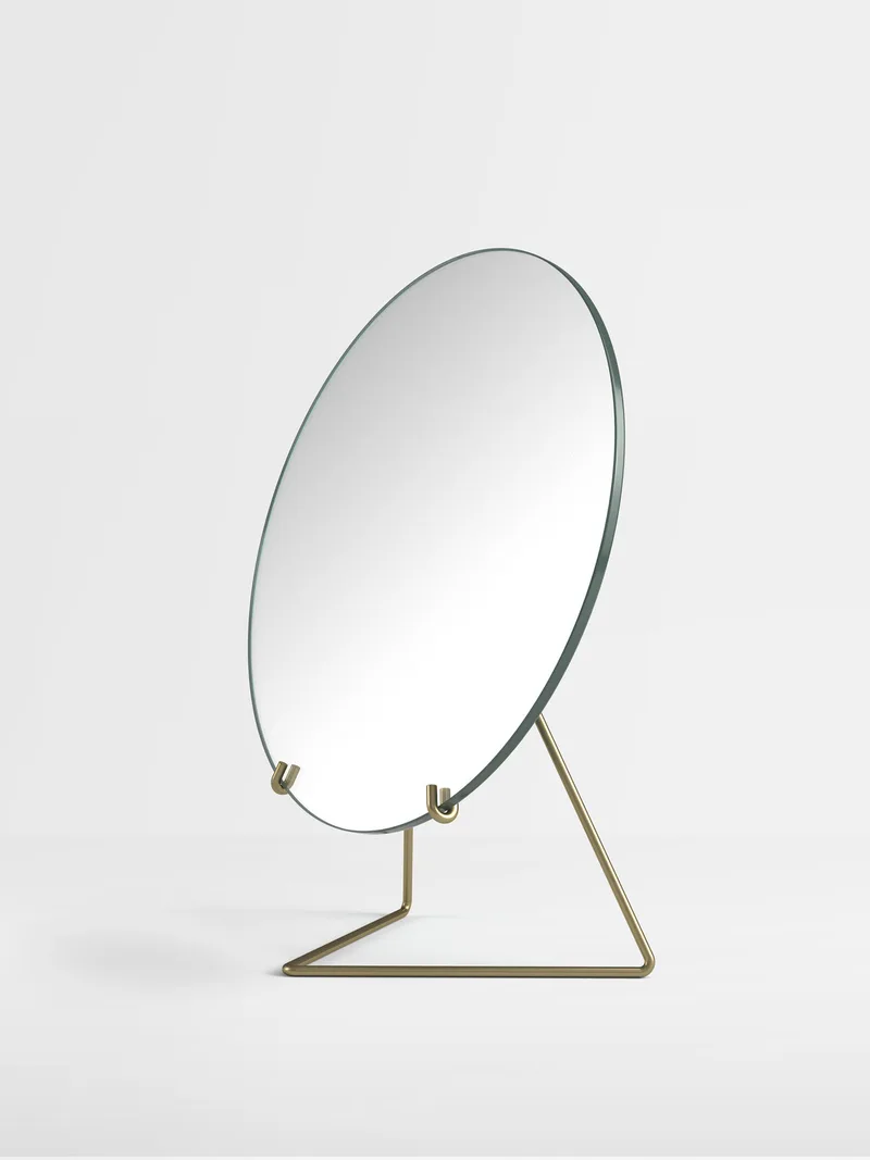Standing Mirror de MOEBE en Ø20, Black – photo du produit 4 sur 4