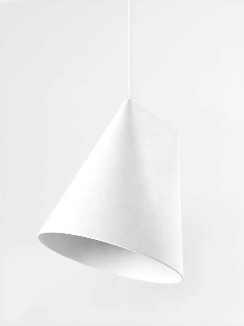Ceramic Pendant – Wide de MOEBE en White – photo du produit