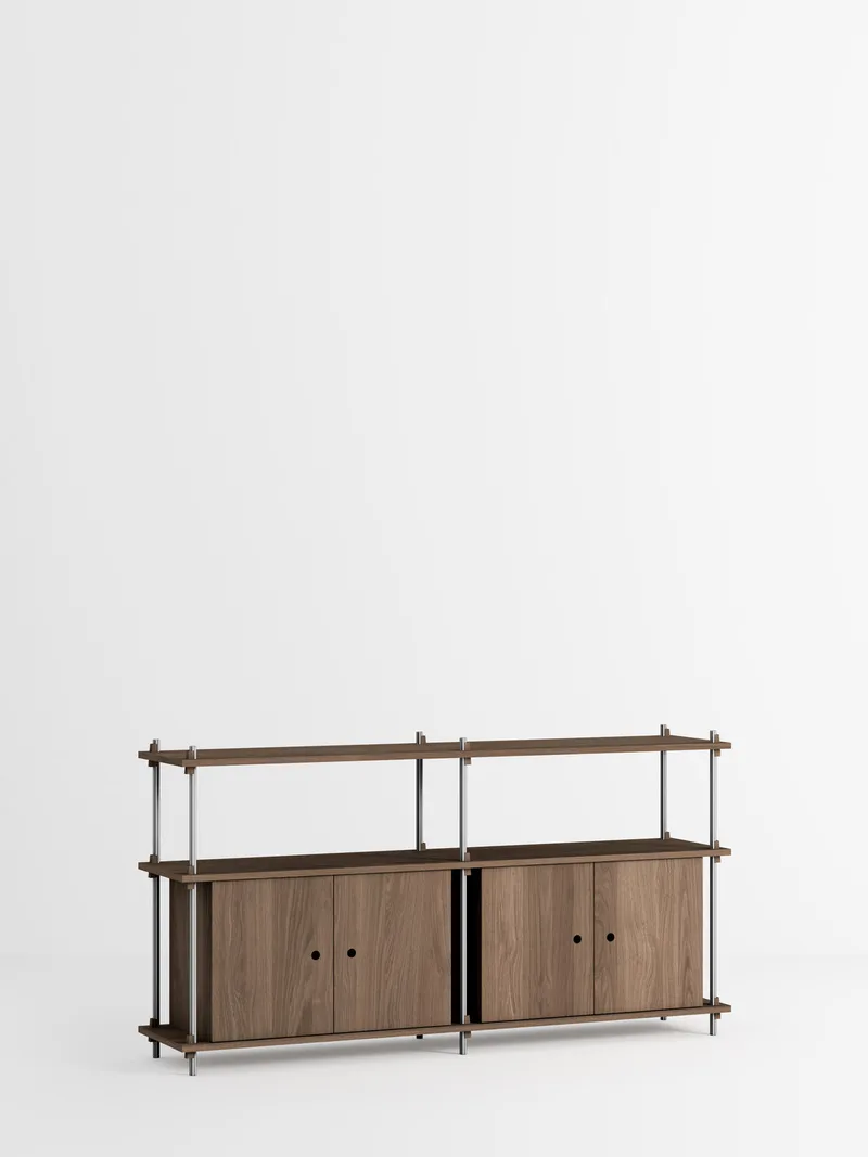 Shelving System – s.85.2.D by MOEBE in Black – product photo 2 of 4