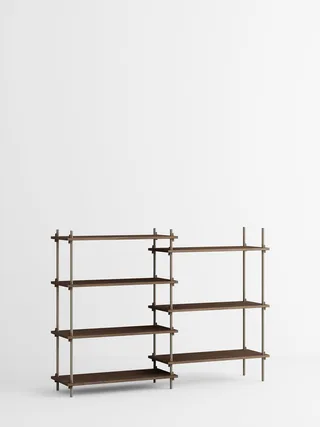 Shelving System – s.115.2.A by MOEBE in Smoked-Oak/Warm-Grey – product photo 3 of 3