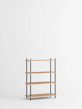 Shelving System – s.115.1.A von MOEBE in Oak/Black – Produktfoto 4 von 4