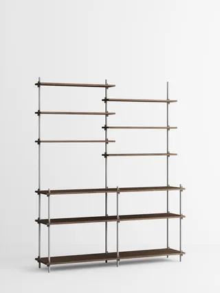 Shelving System – s.200.2.D by MOEBE in Black – product photo 3 of 4