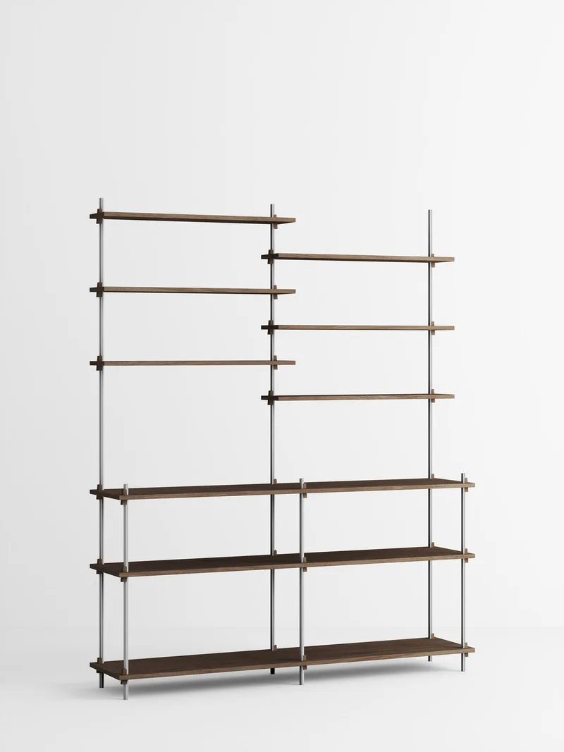 Shelving System – s.200.2.D by MOEBE in Black – product photo 3 of 4