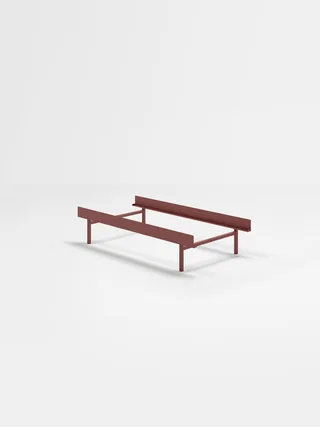 Bed 90 cm by MOEBE in Dusty Rose, High – None, I'll get my own – product photo 25 of 25