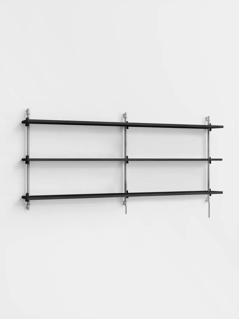Wall Shelving – ws.65.2.B de MOEBE en Black – photo du produit 11 sur 13