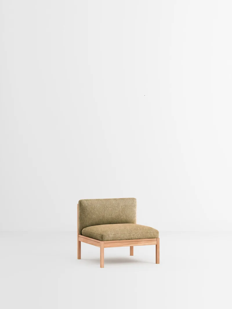Seat by MOEBE in Moss, Moss 0021, Oak – product photo 35 of 35