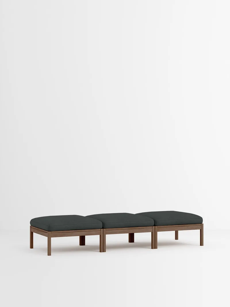 3 Seater Daybed von MOEBE in Re-Wool 2, Re-Wool 2 – 987, Smoked Oak – Produktfoto 35 von 35