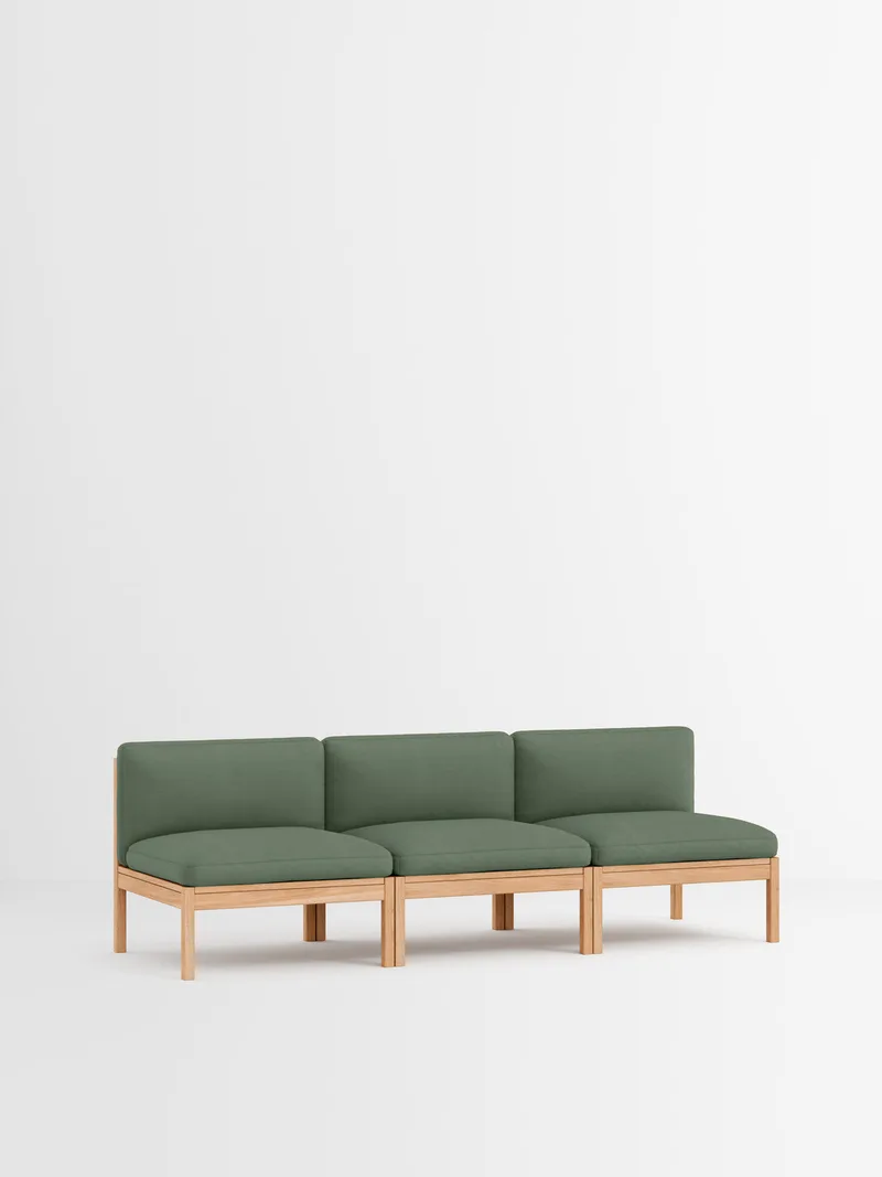 3 Seater Sofa van MOEBE in Autumn, Autumn 101, Oak – productfoto 11 van 34