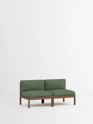 2 Seater Sofa by MOEBE in Field 2, Field 2 – 943, Smoked Oak – product photo 35 of 35