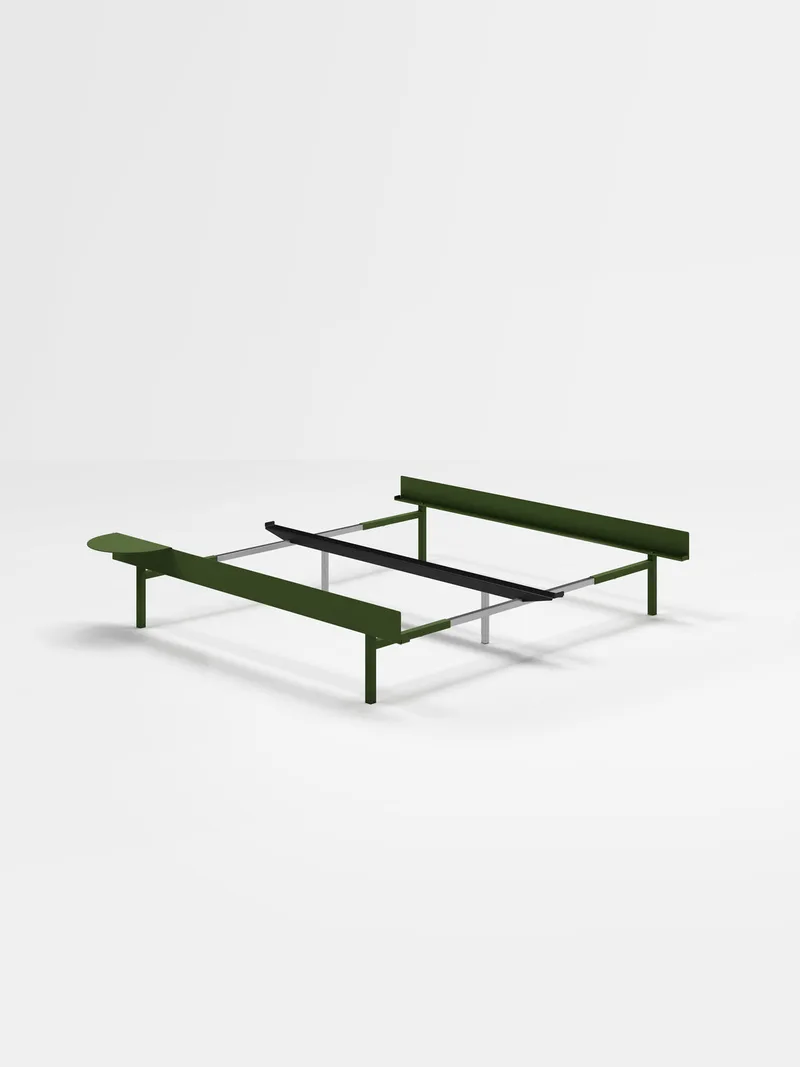Bed 90 – 180 cm (High) von MOEBE in Pine Green, 1, I'll get my own – Produktfoto 12 von 12