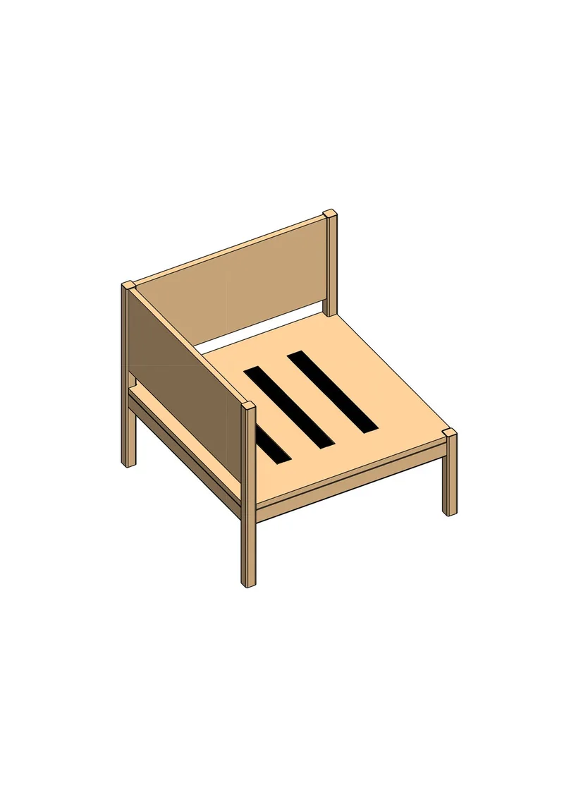 Corner - Frame van MOEBE – productfoto