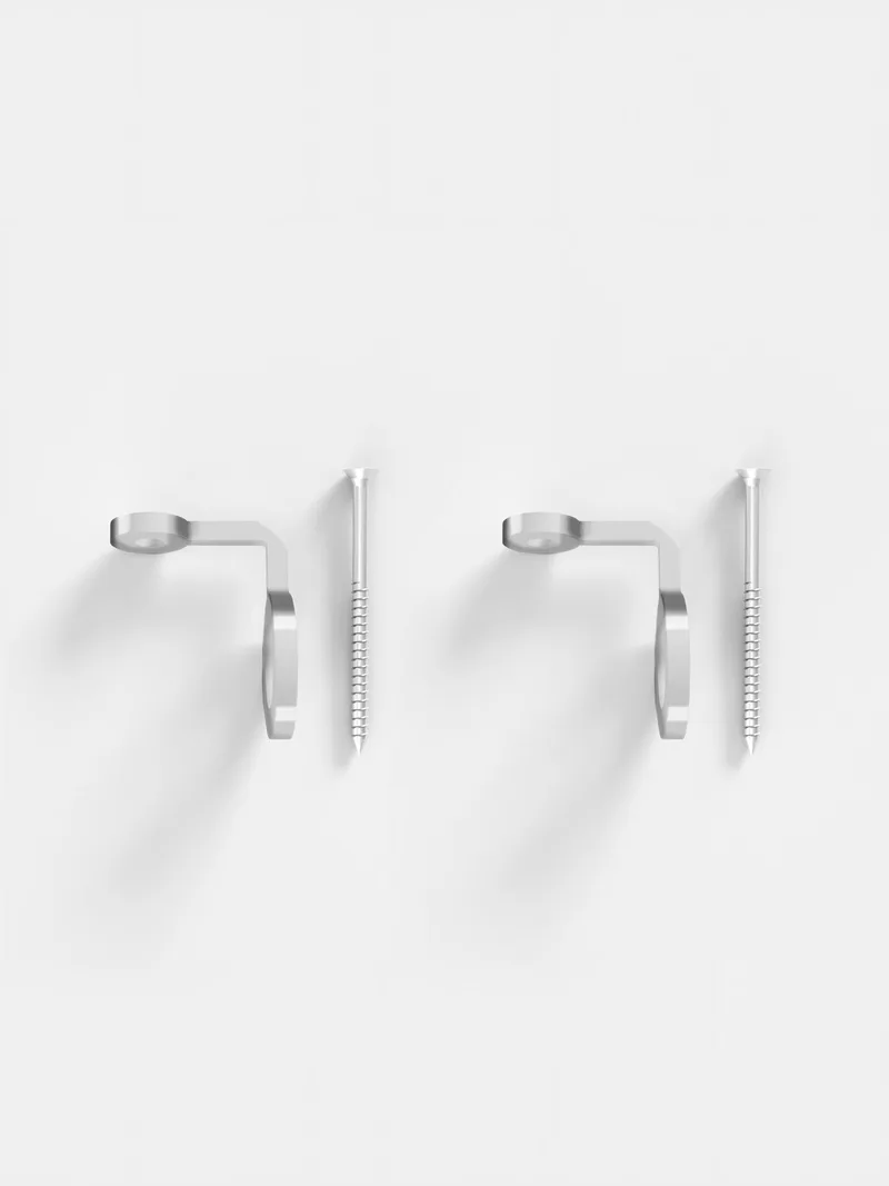 Part – Wall Bracket – ws van MOEBE in Stainless-Steel – productfoto 2 van 2