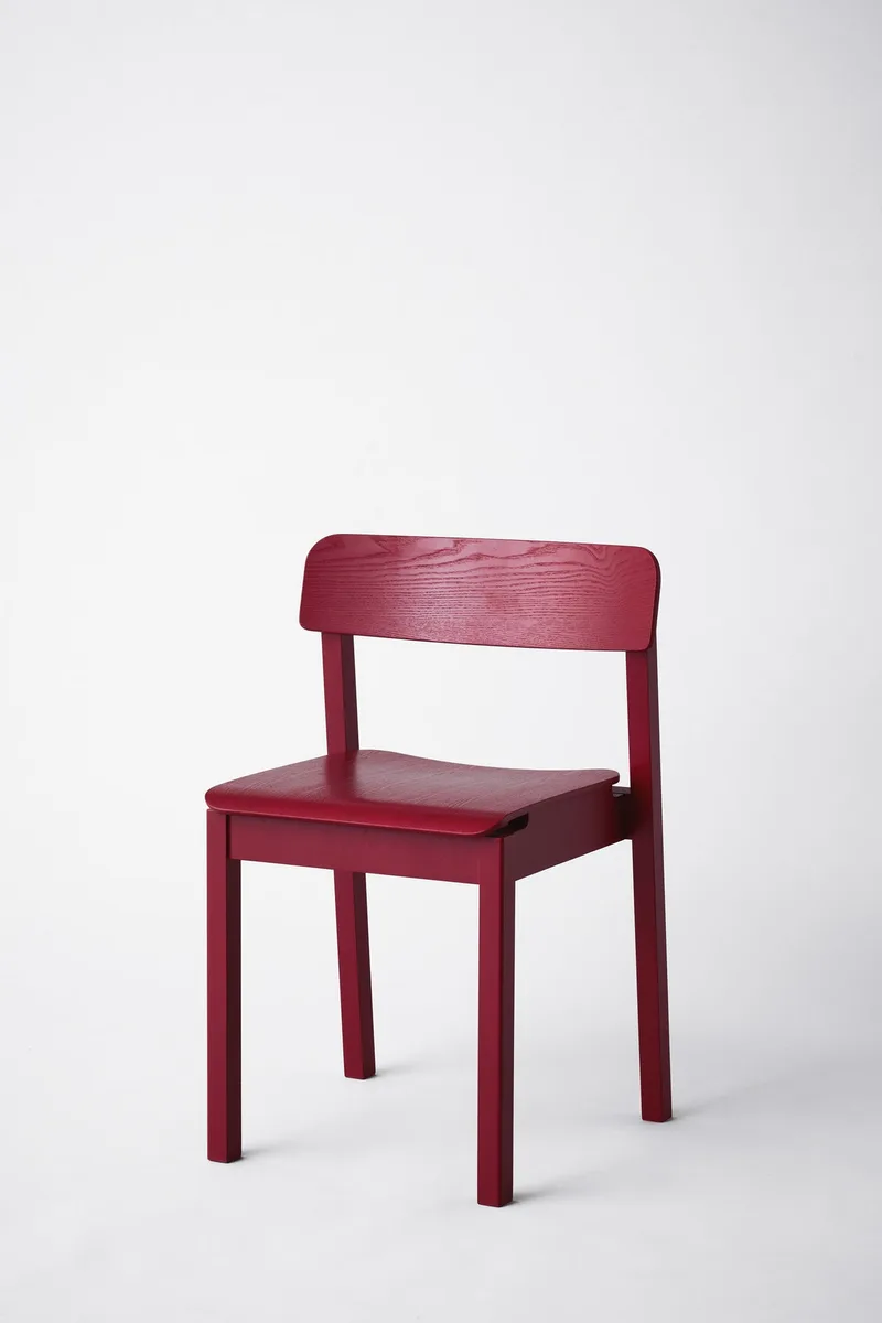 Everyday Chair de MOEBE en Purple Red, Non-Upholstered – photo du produit 9 sur 9