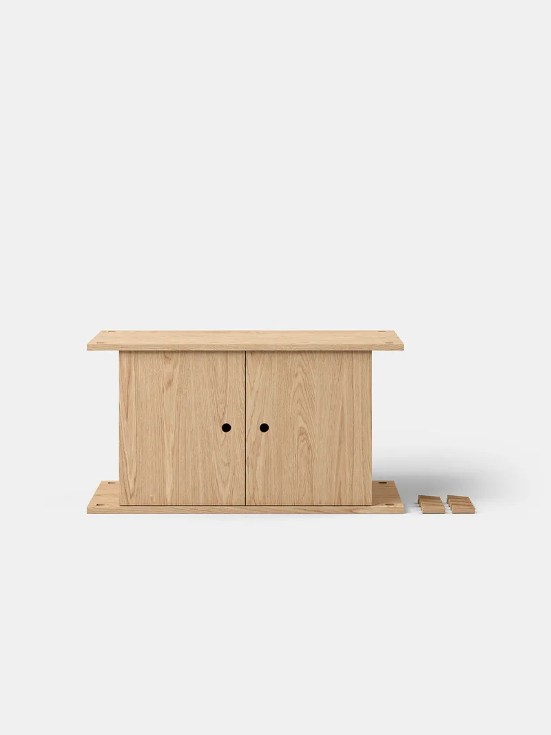 Part – Cabinet by MOEBE in Oak – product photo