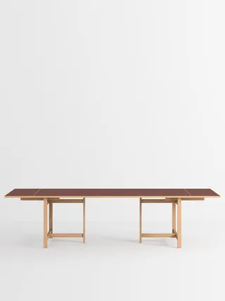 Rectangular Dining Table de MOEBE en 220 cm, 2, Burgundy – photo du produit 13 sur 13
