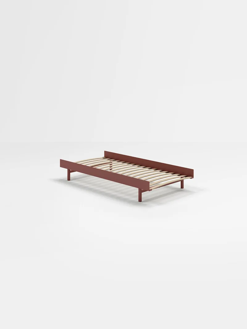 Bed 90 cm von MOEBE in Dusty Rose, Low – None, 90 – Produktfoto 25 von 25