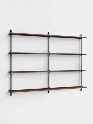 Wall Shelving – ws.115.2.B van MOEBE in Oak/Black – productfoto 13 van 13