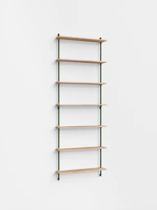 Wall Shelving – ws.230.1 by MOEBE in Oak/Pine-Green – product photo 4 of 4