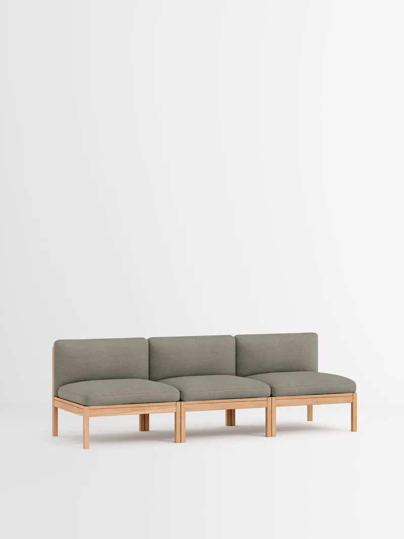3 Seater Sofa van MOEBE in Autumn, Autumn 101, Oak – productfoto 34 van 34