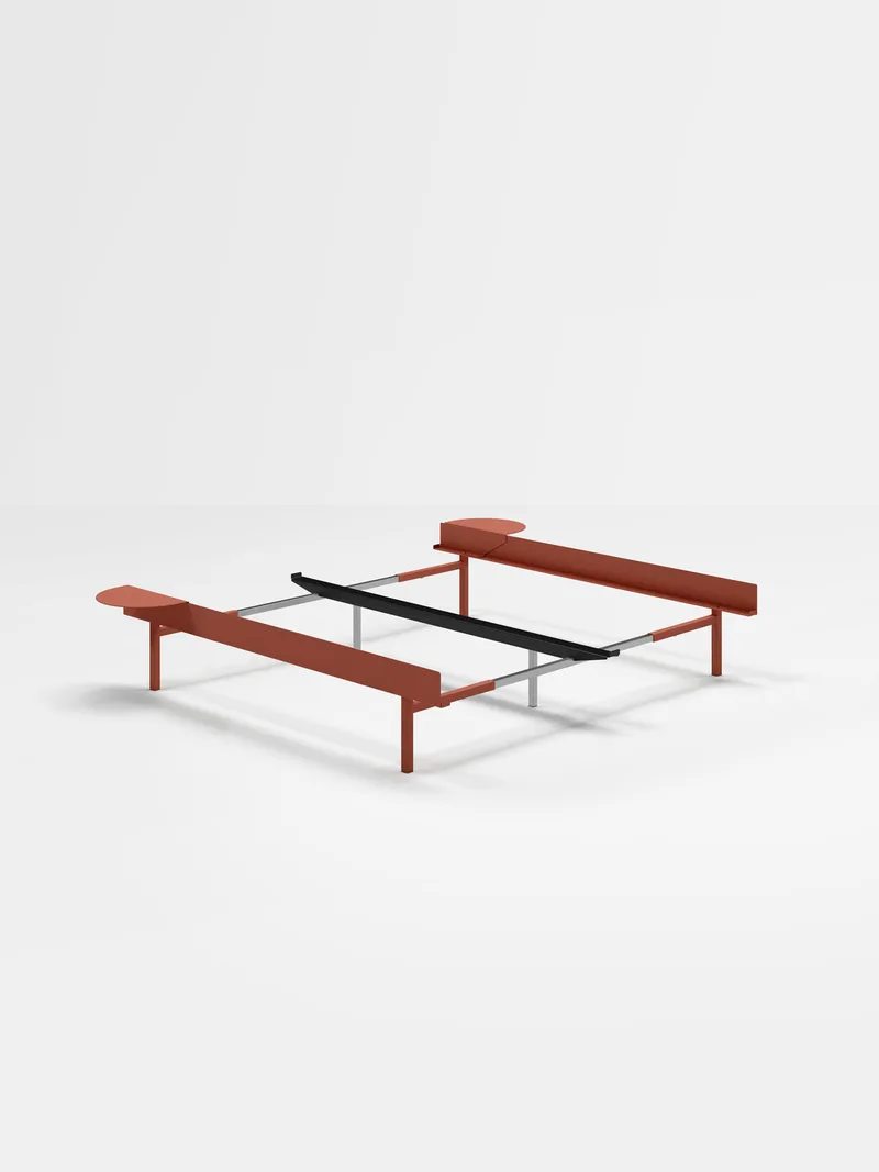 Bed 90 – 180 cm (High) von MOEBE in Terracotta, 2, I'll get my own – Produktfoto 12 von 12