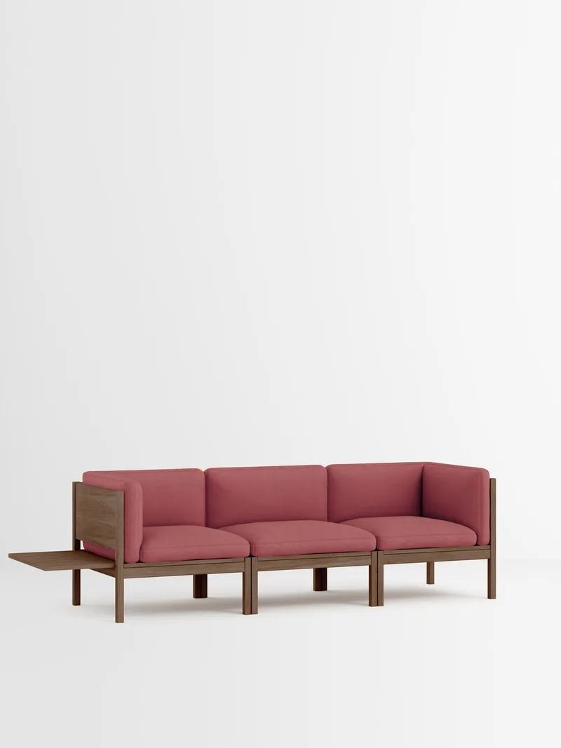 3 Seater Sofa with Sides + 1 Side Table de MOEBE en Field 2, Field 2 – 643, Smoked Oak – photo du produit 35 sur 35