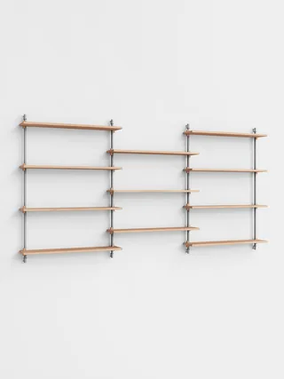 Wall Shelving – ws.115.3 de MOEBE en Black – photo du produit 1 sur 4