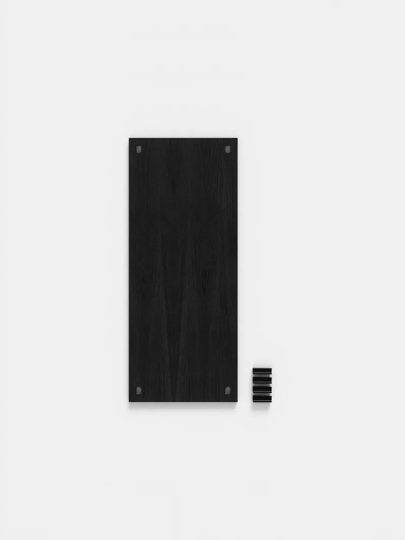 Part – Shelf 85 x 35 van MOEBE in Black – productfoto