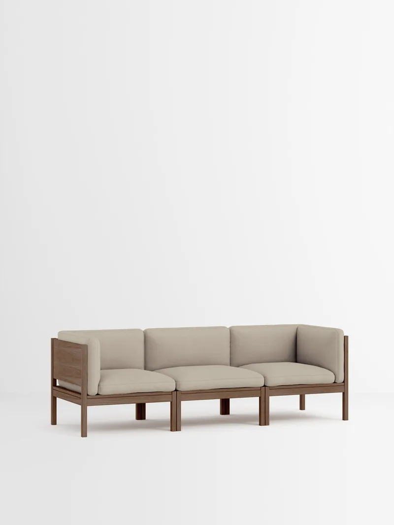 3 Seater Sofa with Sides von MOEBE in Field 2, Field 2 – 233, Smoked Oak – Produktfoto 35 von 35
