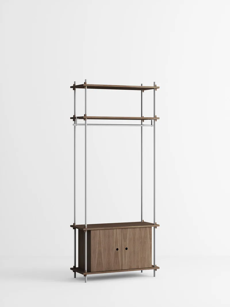 Shelving System – s.200.1.G by MOEBE in Black – product photo 3 of 4