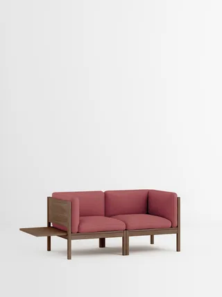 2 Seater Sofa with Sides + 1 Side Table by MOEBE in Field 2, Field 2 – 643, Smoked Oak – product photo 35 of 35