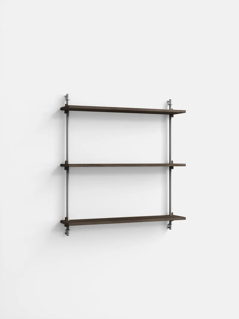 Wall Shelving – ws.85.1 by MOEBE in Black – product photo 3 of 4