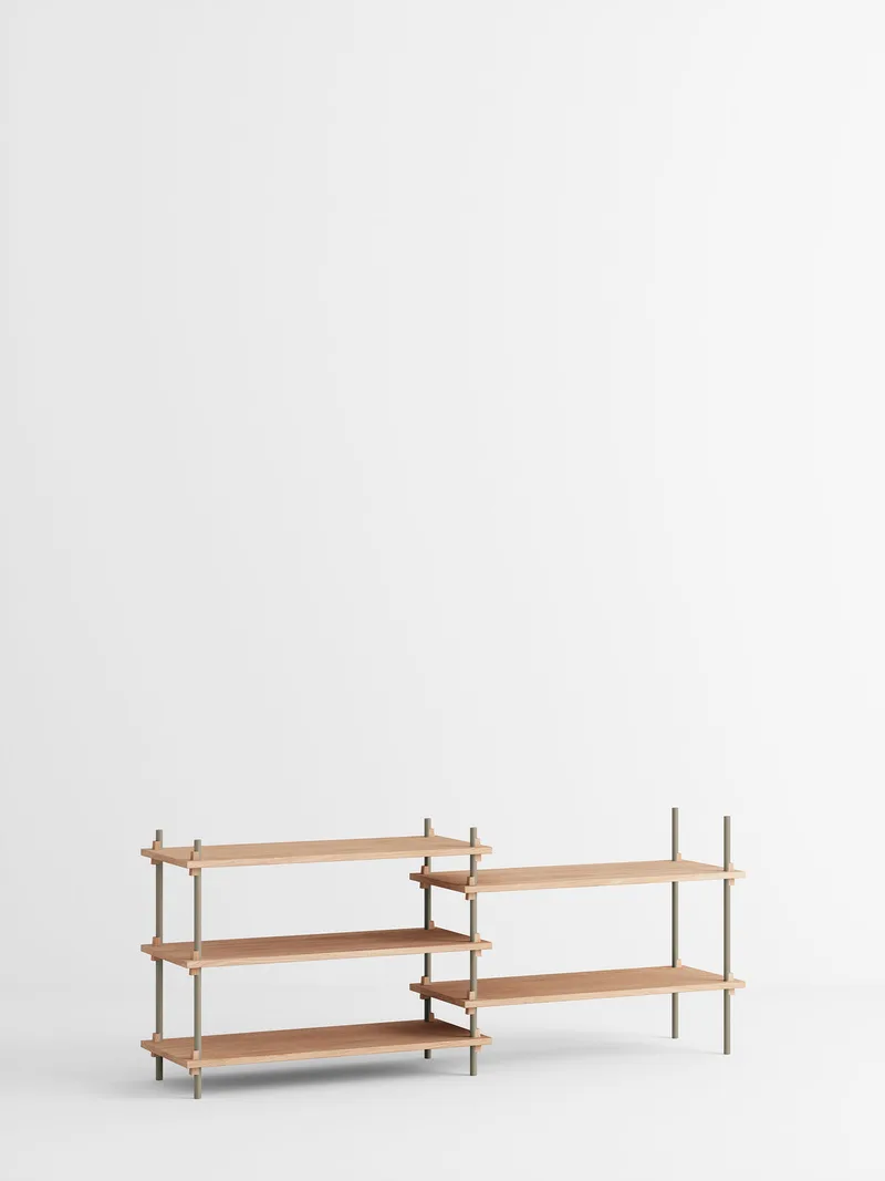 Shelving System – s.65.2.A by MOEBE in Oak/Warm-Grey – product photo 4 of 4