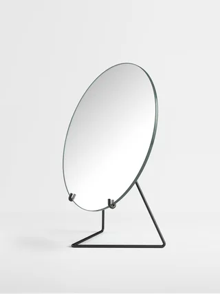 Standing Mirror de MOEBE en Ø20, Black – photo du produit 2 sur 4
