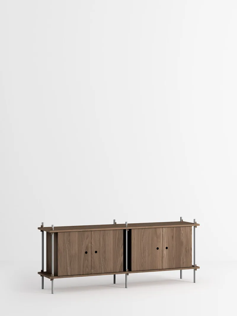 Shelving System – s.65.2.D by MOEBE in Black – product photo 2 of 4