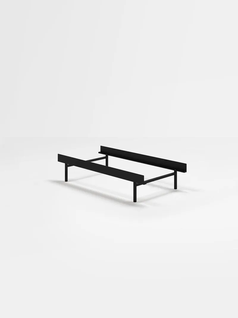 Bed 90 cm von MOEBE in Black, High – None, I'll get my own – Produktfoto 25 von 25