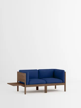 2 Seater Sofa with Sides + 1 Side Table by MOEBE in Field 2, Field 2 – 763, Smoked Oak – product photo 35 of 35